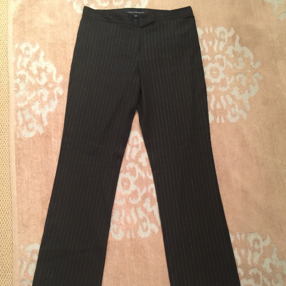 New French Connection Shimmering Multi-Color Pants